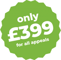 only £399 for all appeals